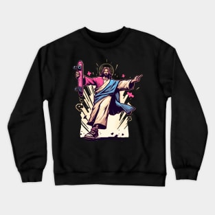 Jesus christ skater Crewneck Sweatshirt